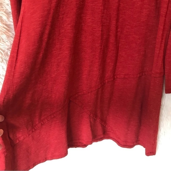 TOAD & Co long sleeve faux wrap dress. Women’s size large. - Picture 4 of 6